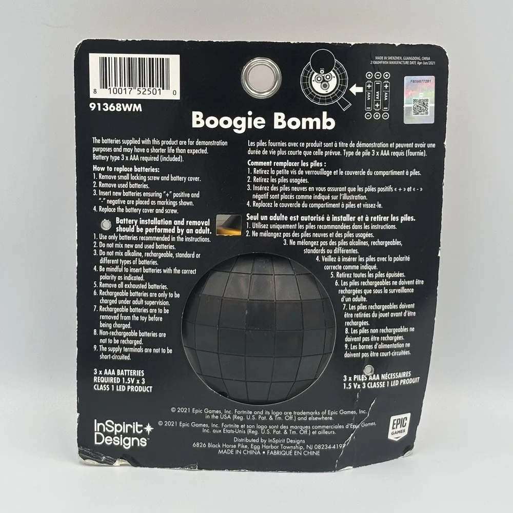 Fortnite Boogie Bomb with Light and Sound‎ • 4.5